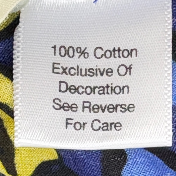 Vera Bradley Women LongSleeve Button Shirt Sz M Cotton Lightweight Summer Spring - Picture 7 of 10